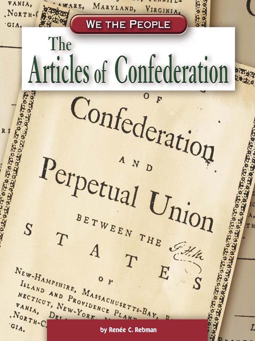 Cover image for The Articles of Confederation